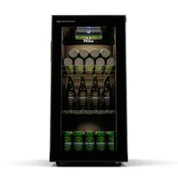 Cervejeira 3 Em 1 PCv09a 96l Porta De Vidro Triplo Preto 110v Philco