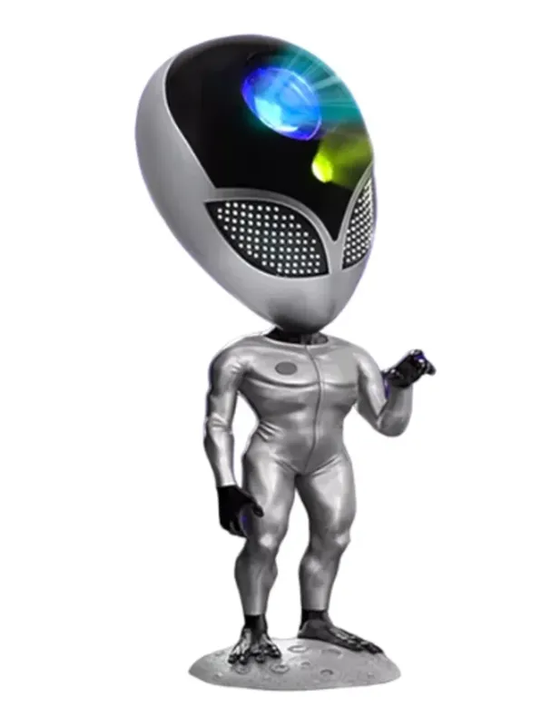 Luminária Rgb Usb com Controle Remoto Cor Prata