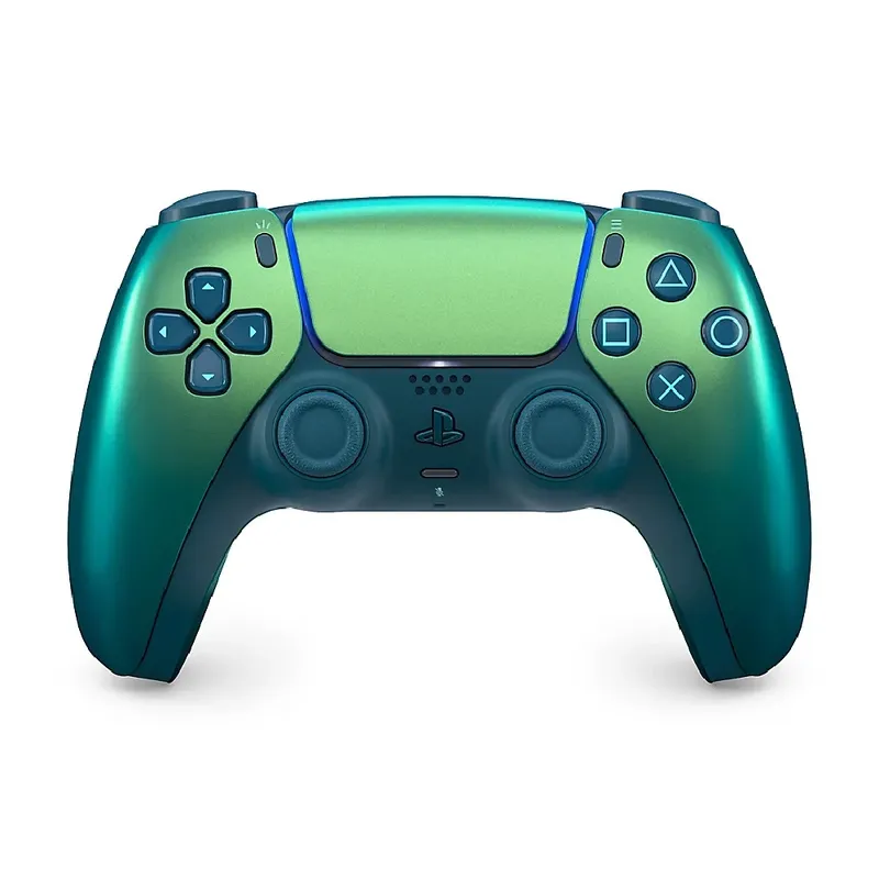 Controle Sony Ps5 Dualsense Sem Fio Chroma Teal - Cfi-zct1w-verde