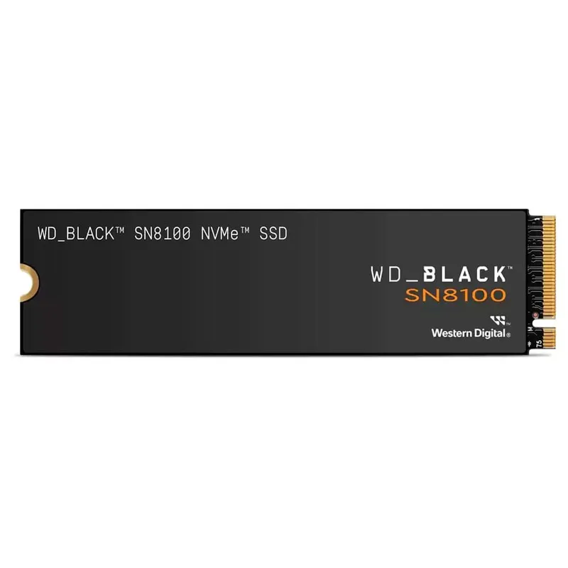 SSD SanDisk SN8100 NVMe 4TB, M.2 2280 PCIe GEN4X4, Leitura:14.900 MB/s, Gravação: 14.000 MB/s - WDS400T1X0M
