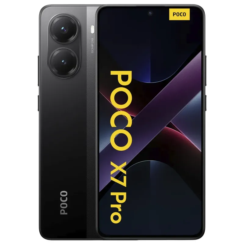 Smartphone Xiaomi Poco X7 Pro, 256GB, 8GB RAM, Tela 6.67', Android 15, Preto