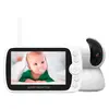 Babá Eletrônica Babymonitor Tela 5" Câmera 2.4ghz Branca