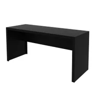 Mesa De Escritório, Tecno Mobili, Preto - Me4109