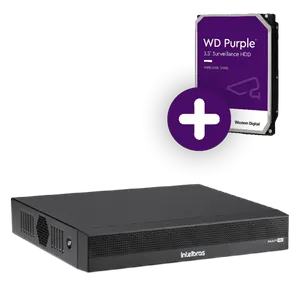 Dvr Intelbras 16 Canais 5mp Lite Com Hd 4TB | Gravador De Vídeo - Mhdx 3116-c