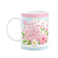 Caneca Mães - É Sobre Cuidar Com Todo Amor Do Mundo