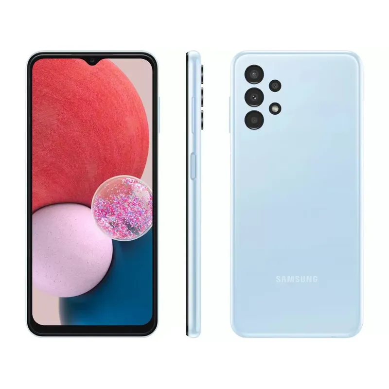 Usado: Samsung Galaxy A13, 128 GB, Azul - Bom