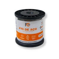 Fio De Aco Inox 0,70mm 300m P/ Cerca Ele