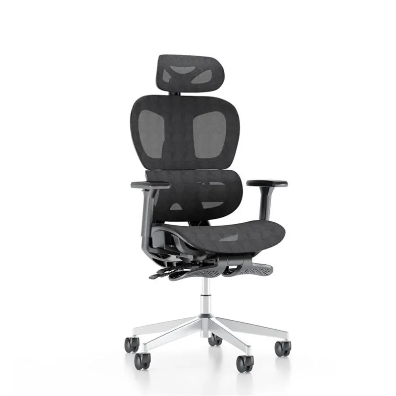 Cadeira De Escritório Ergonômica Sensetup Cosy T03 Mesh Preta