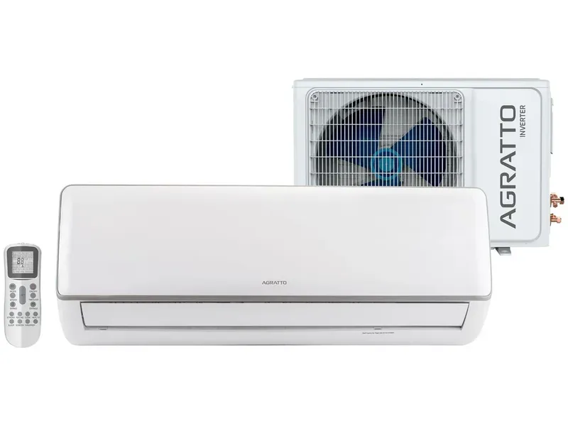 Ar Condicionado Agratto Ics24f Neo Top, Split Inverter, 24.000 BTUS, Frio, Branco