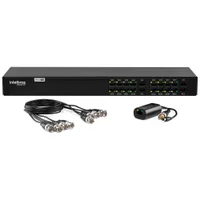 Power Balun Intelbras, 16 Canais, FULL HD, Com Alimentação - Vb 1016 Wp