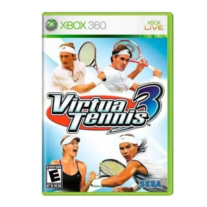 Jogo Virtua Tennis 3 XBOX 360 Americano