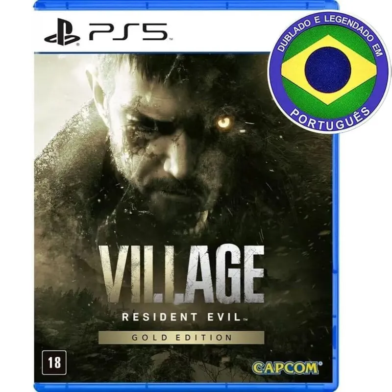 Resident Evil Village Gold Edition Ps5 Mídia Física Em Português