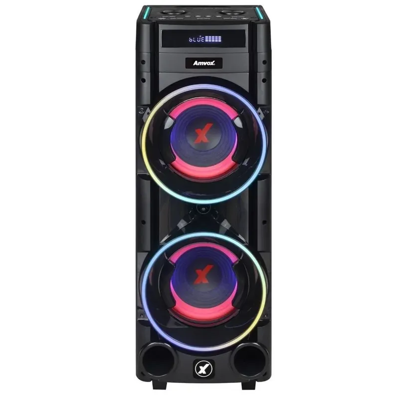 Torre De Som Amvox Atx 2200m Pancadão 2200w Rms Bivolt