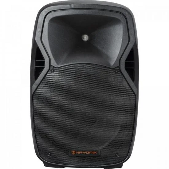 Caixa Acústica Ativa 600W Bluetooth CPA 15600L Preta Hayonik
