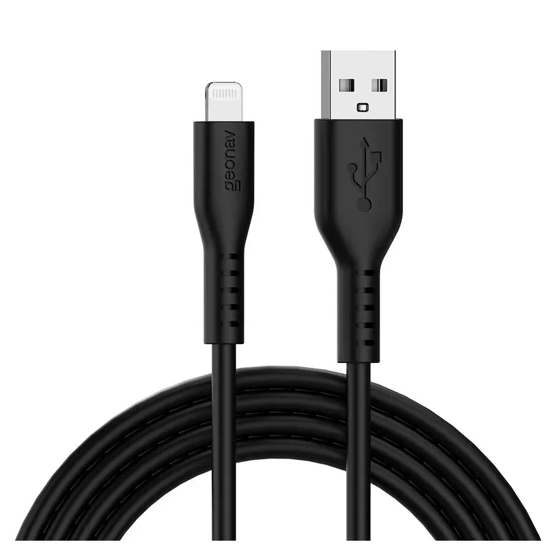 Cabo Usb-a Para Lightning Geonav Preto - Eslisbk - Na