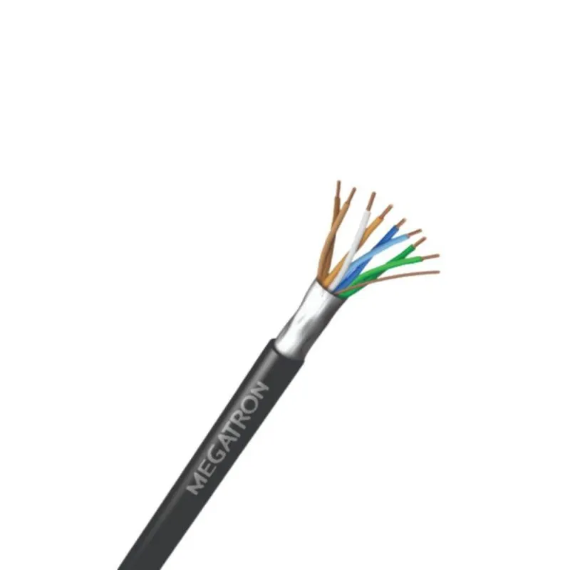 Cabo De Rede Lan Megacabos 4p X 24awg Blindado