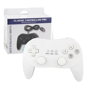 Controle Clássico Classic Grip Para Nintendo Wii E Wii U Branco