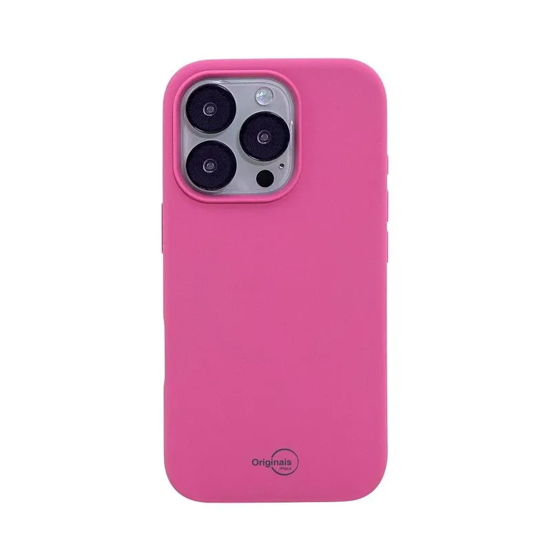 Capa Iphone 16 Pro, Iplace, Silicone Essential, Pink