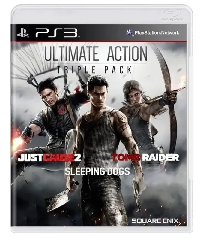 Jogo Ultimate Action Triple Pack Ps3