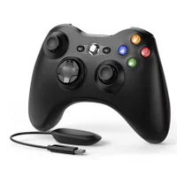Controle XBOX 360 Com Fio Preto Video Game