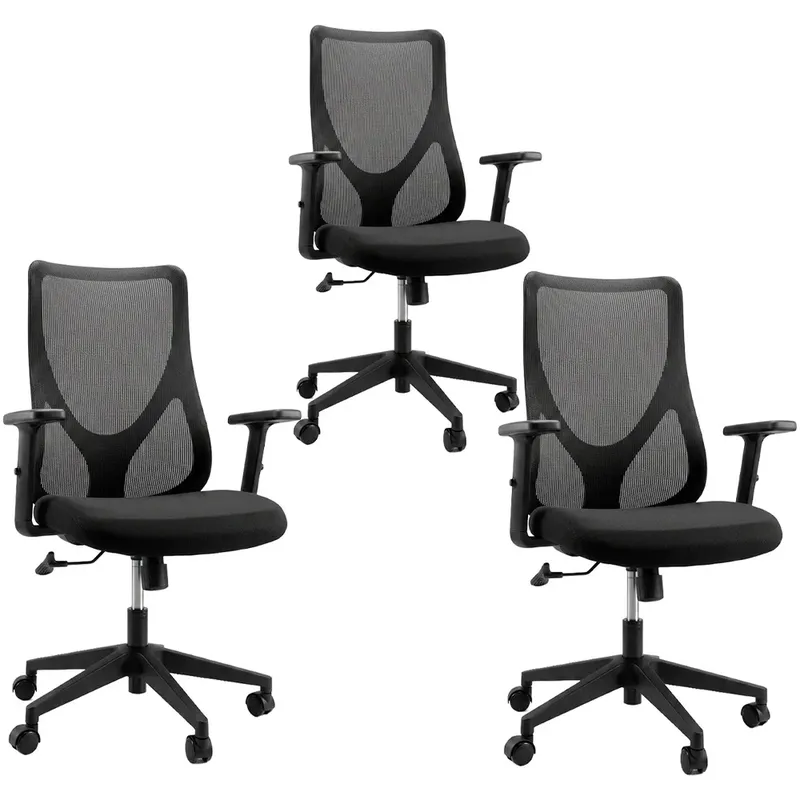 Cadeira Diretor Oficial Comfort Corporate Pro Preto - 5 - Fixa