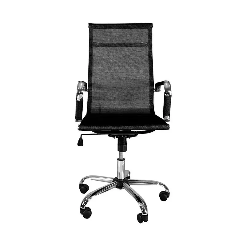Cadeira Escritorio Diretor Giratoria Premium Preto Em Tela Maxoffice.