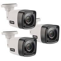 Kit 3 Câmeras 4x1 Infravermelho 1mp Bullet 20m Externa Lente 2,8mm