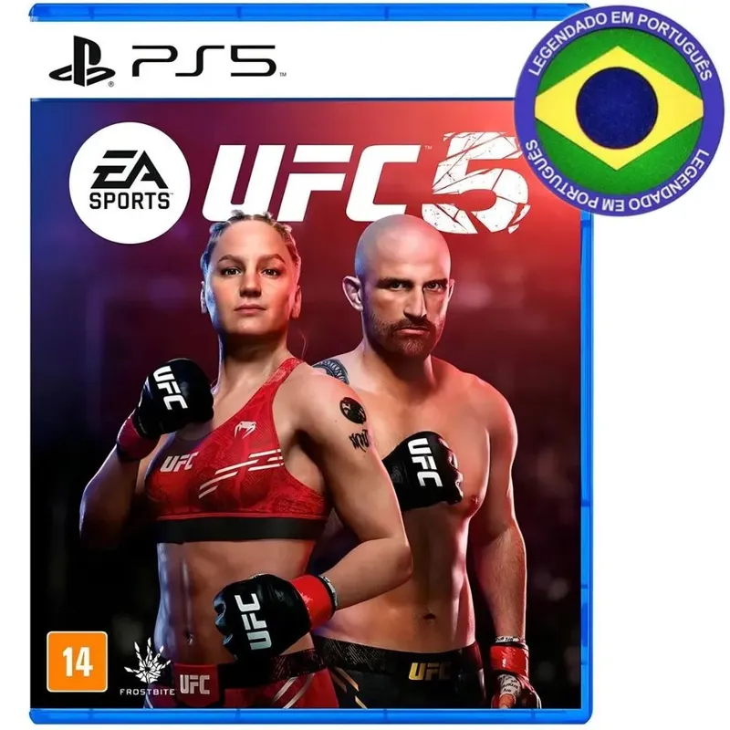 Ufc 5 Ps5 Mídia Física Novo Lacrado Playstation 5