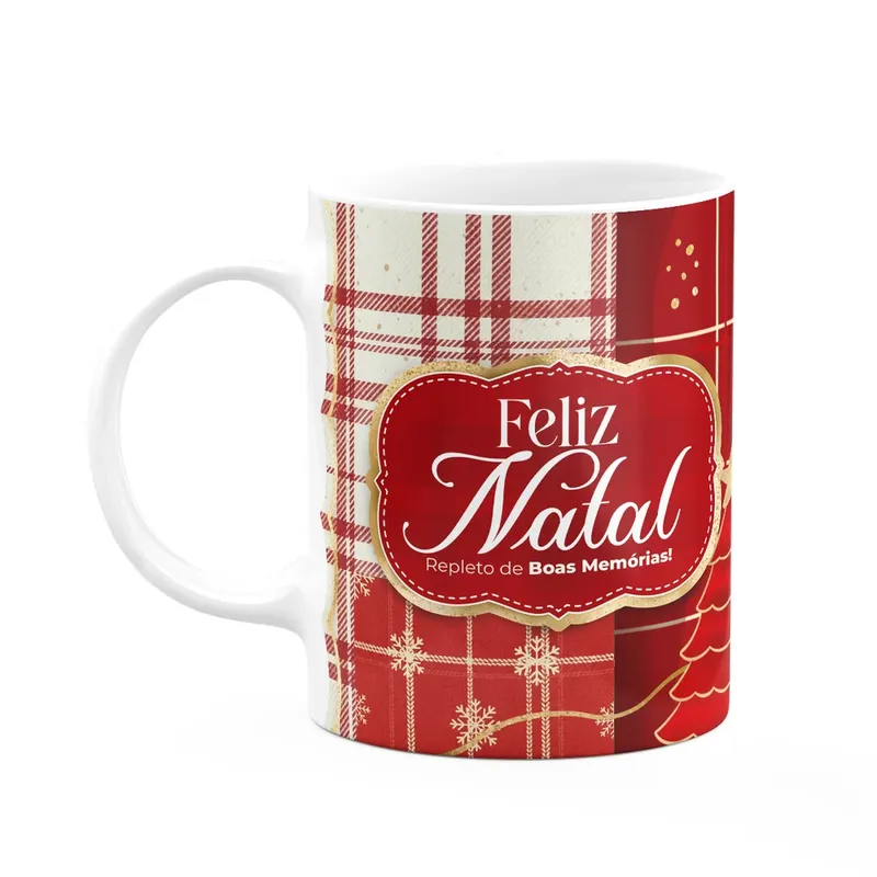 Caneca Natalina - Feliz Natal, Repleto De Boas Memórias