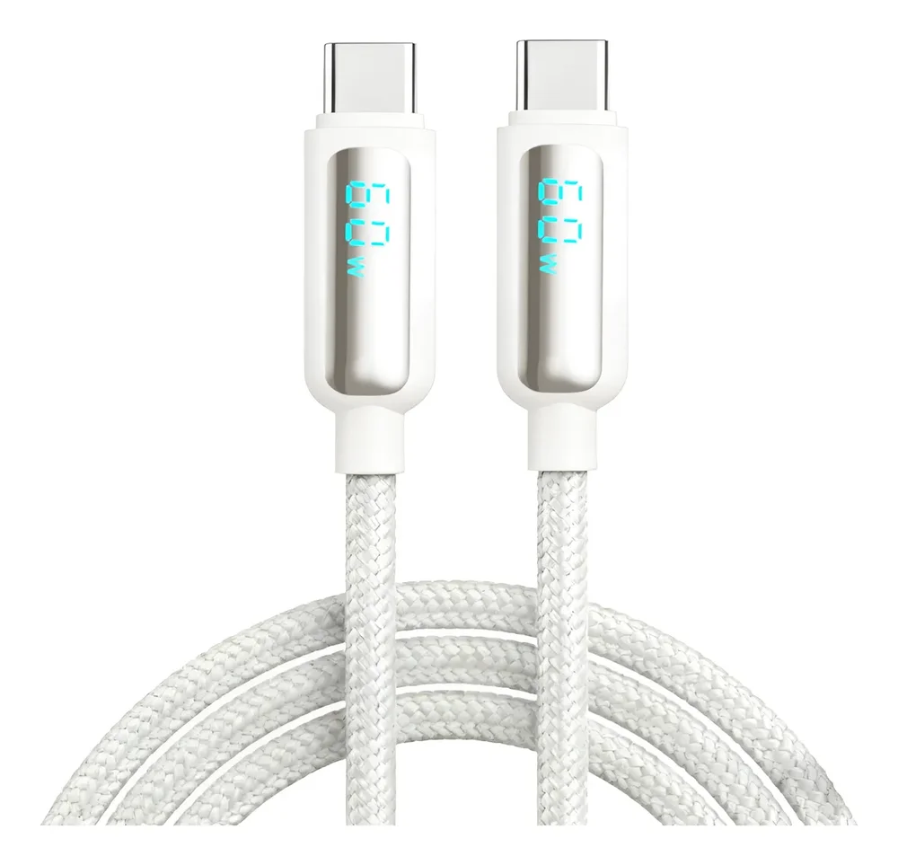 Cabo Carregador Iphone 60w 15 16 17 Pro Max Usb-c