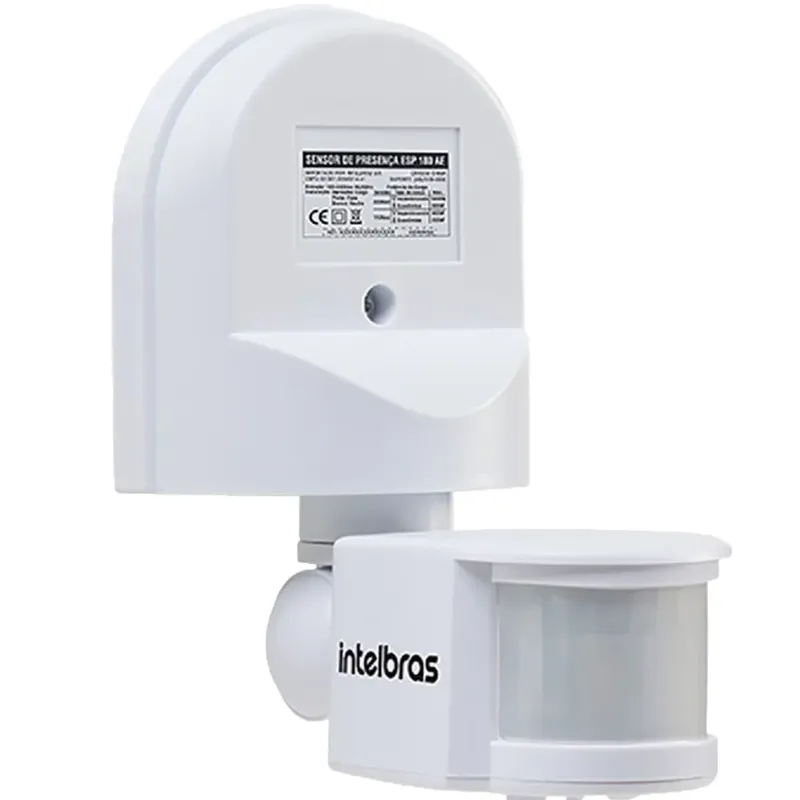 Sensor De Presença Intelbras Parede Esp 180ae