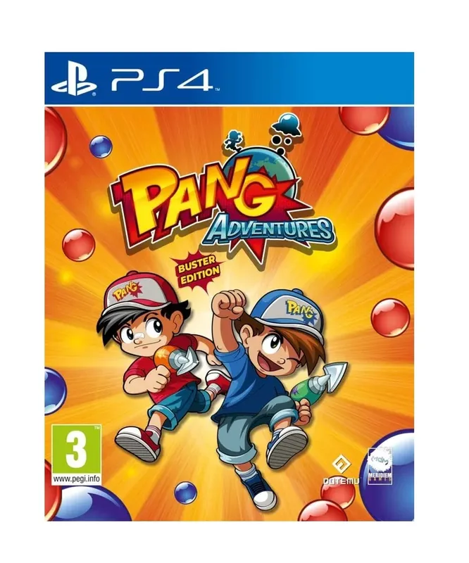 Jogo Pang Adventures Buster Edition, Ps4, Mídia Física