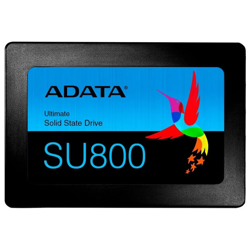 SSD Adata Ultimate SU800 SATA, 1TB, 2.5", Leitura: 550MB/s e Gravação: 500MB/s, Preto - ASU800SS-1TT-C