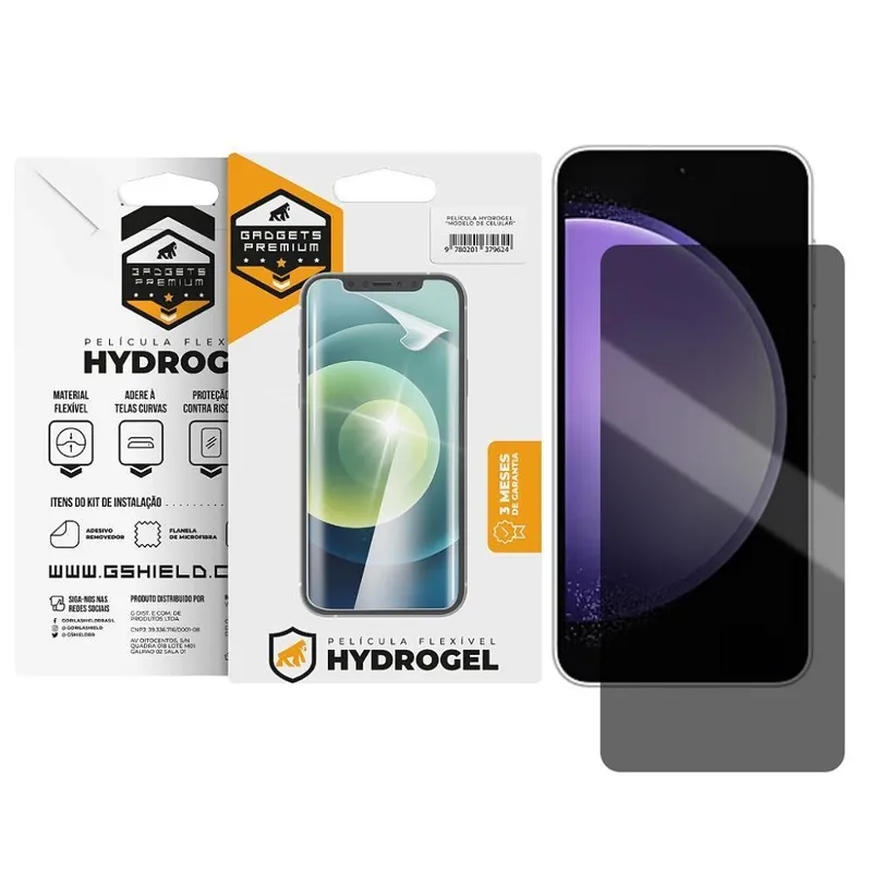 Película Para Samsung Galaxy S23 Fe, Privacidade Hydrogel
