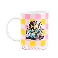 Caneca Divertida - Eu Que Lute - Copia E Cola