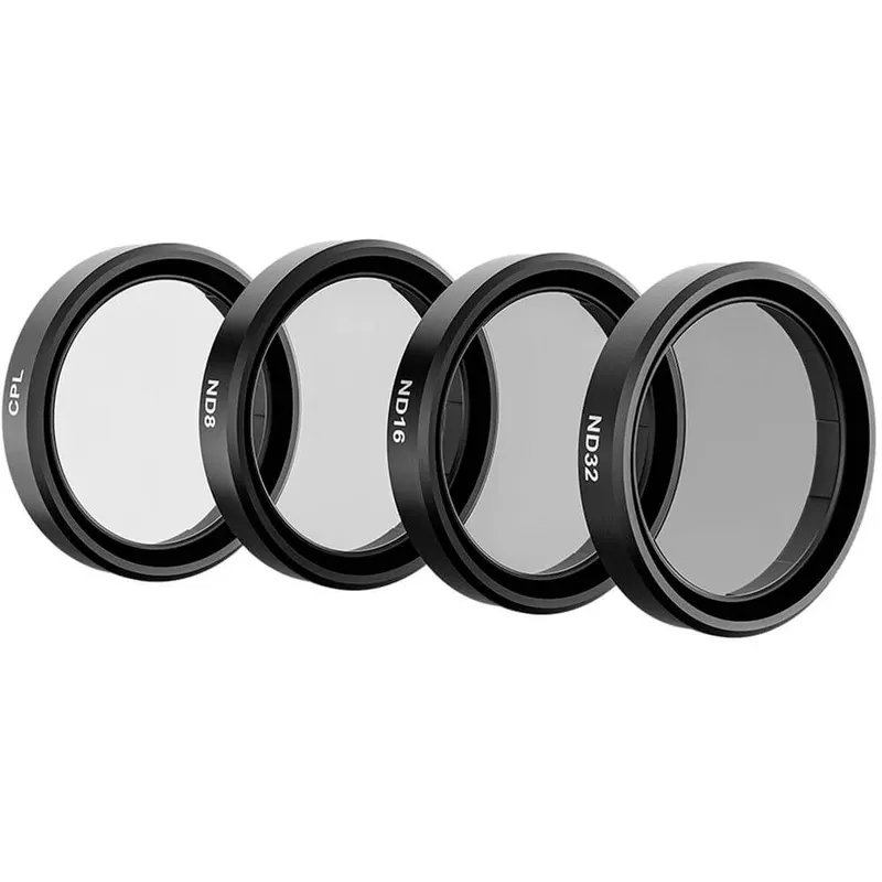 Kit Filtros Cpl E Nd8/16/32 Para Dji Osmo Action 3 - Telesin