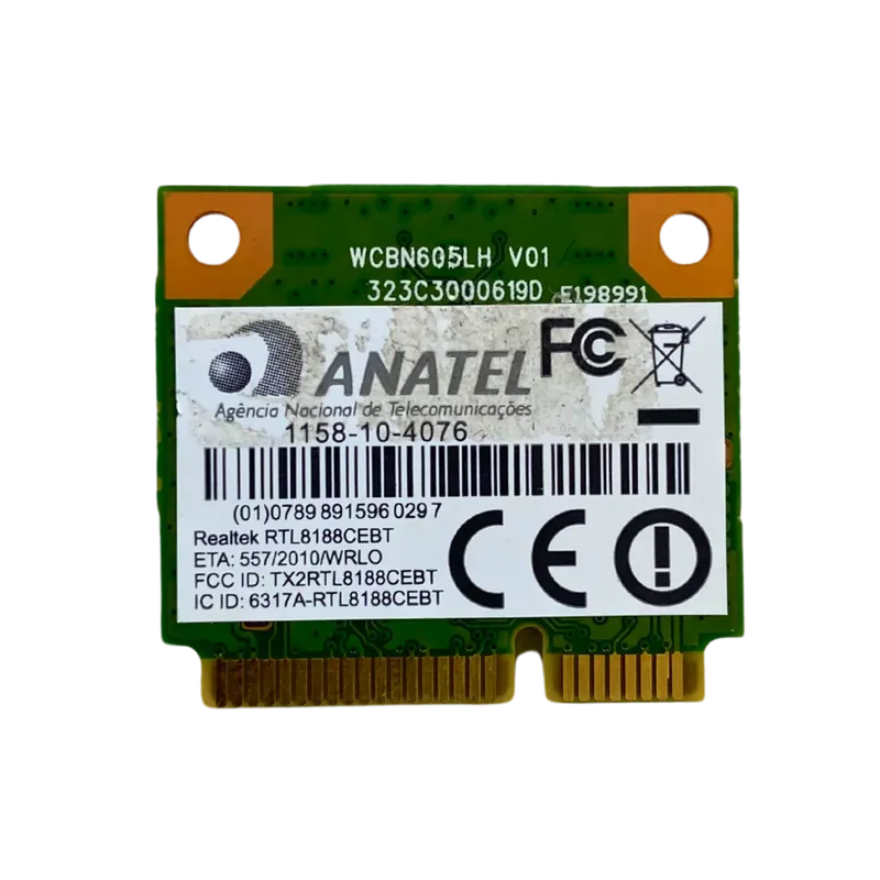 Placa Wifi Rtl8188cebt Wireless - Modelo 11082928