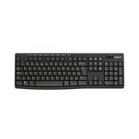 Teclado sem fio Logitech K270 com Teclas de Mídia de Fácil Acesso, Conexão USB, Pilhas Inclusas e Layout ABNT2 - 920-004427
