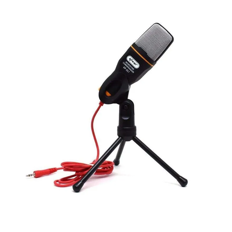 Microfone KNUP De Mesa, Condensador, 1.80m - Sf-666