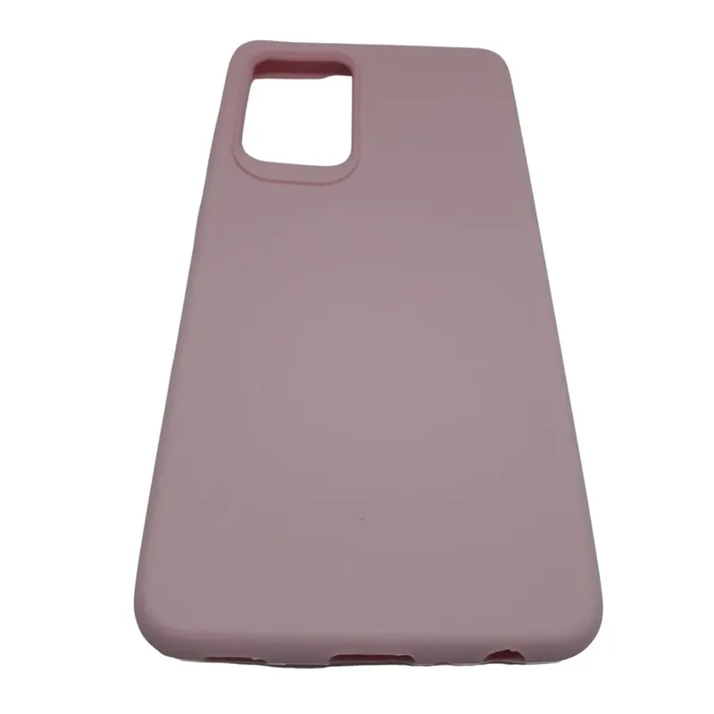 Capa De Celular Samsung Galaxy A52 Protetora Mole Flexível Ante Queda Cor:bege