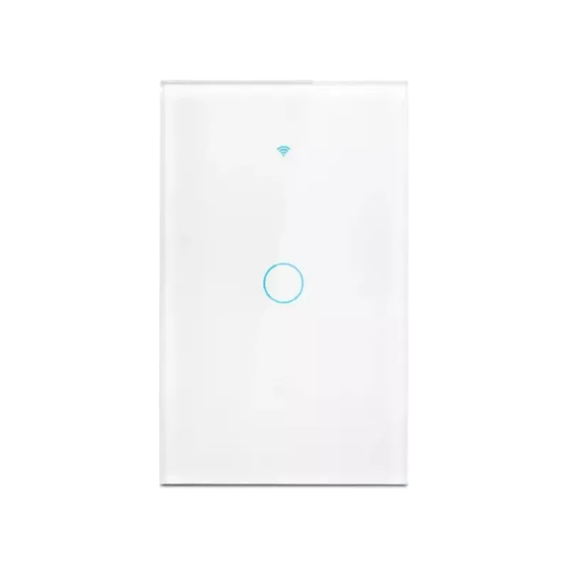 Interruptor Inteligente Wifi Com Ou Sem Neutro Tuya - Branco - 1 Botão - 127/220.
