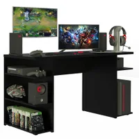 Mesa para Escritório Madesa, Preto - 9409
