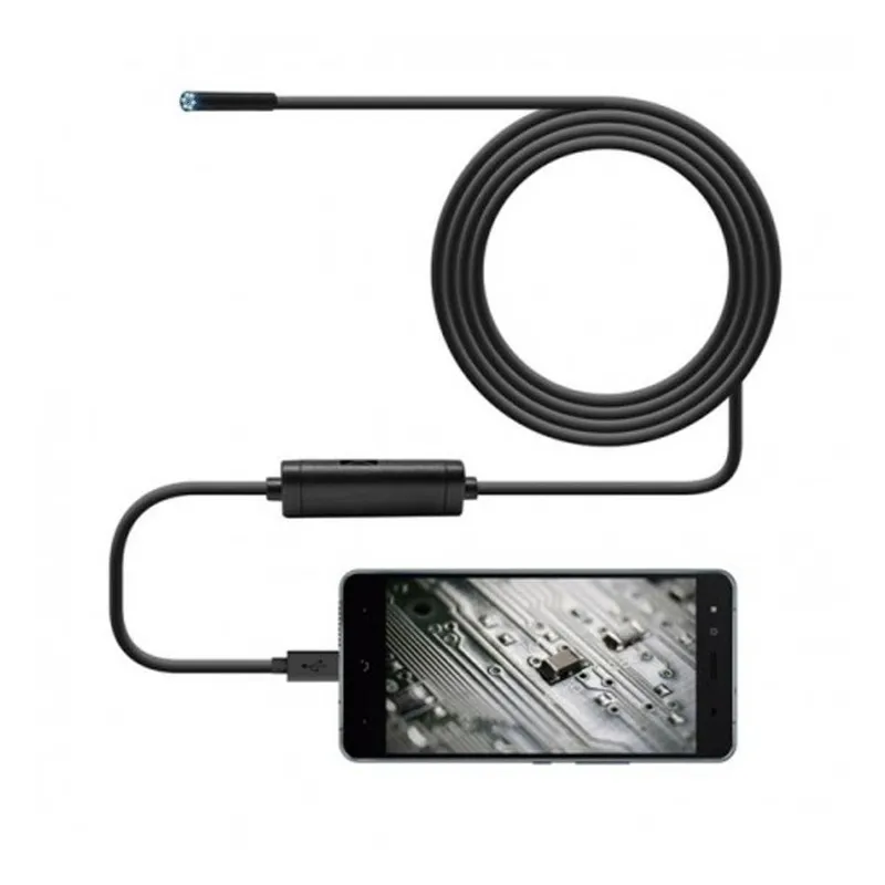 Micro Câmera Hd Mini Endoscópica Usb Sonda Android 3,5m