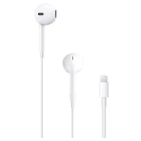 Fone De Ouvido Com Fio Lightning Single, Compativel Com Iphone 14 Pro, 14 Plus Branco