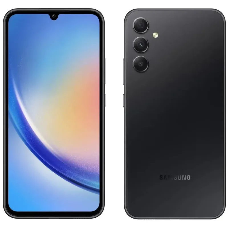 Usado - Samsung A34 128 Gb Preto - Sem Face Id / Touch Id