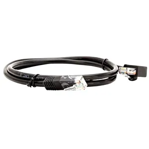 Cabo De Rede Cat5e Plug 90° Graus Para Lateral - 7 Metros