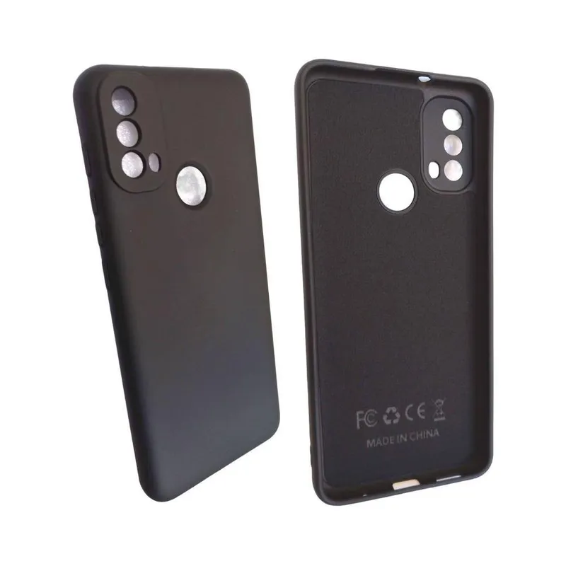 Capa Capinha Silicone Premium, Elxcases, Para Motorola Moto E30 / E40