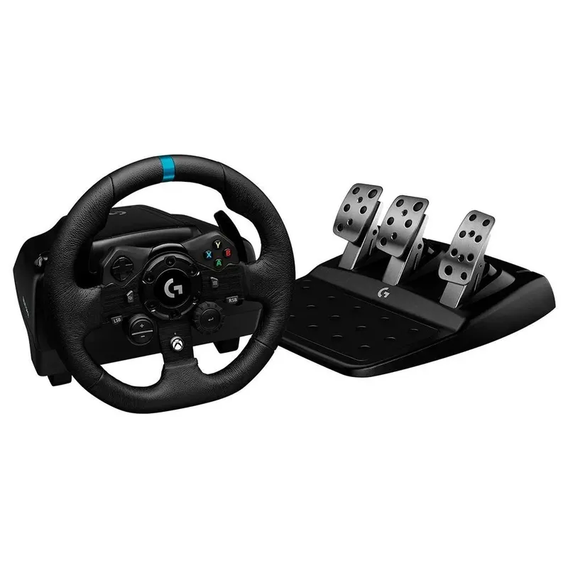 Volante Logitech G923, Plataforma Compatível Xbox Series, Xbox One e PC, Force Feedback Trueforce - 941-000157