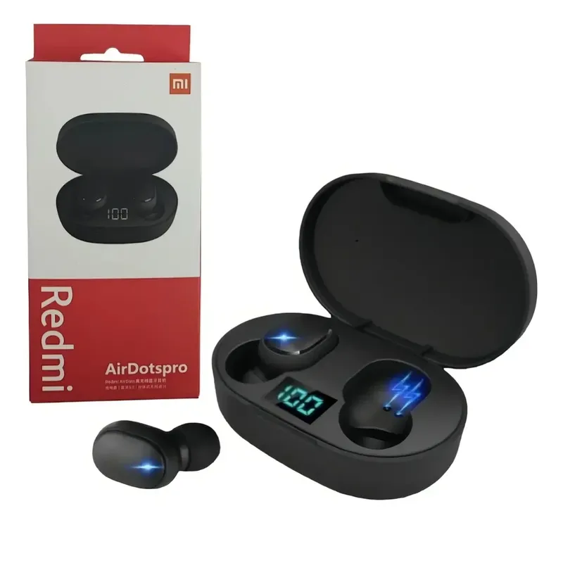 Fone De Ouvido In-ear Sem Fio Preto Para Samsung S20 Fe