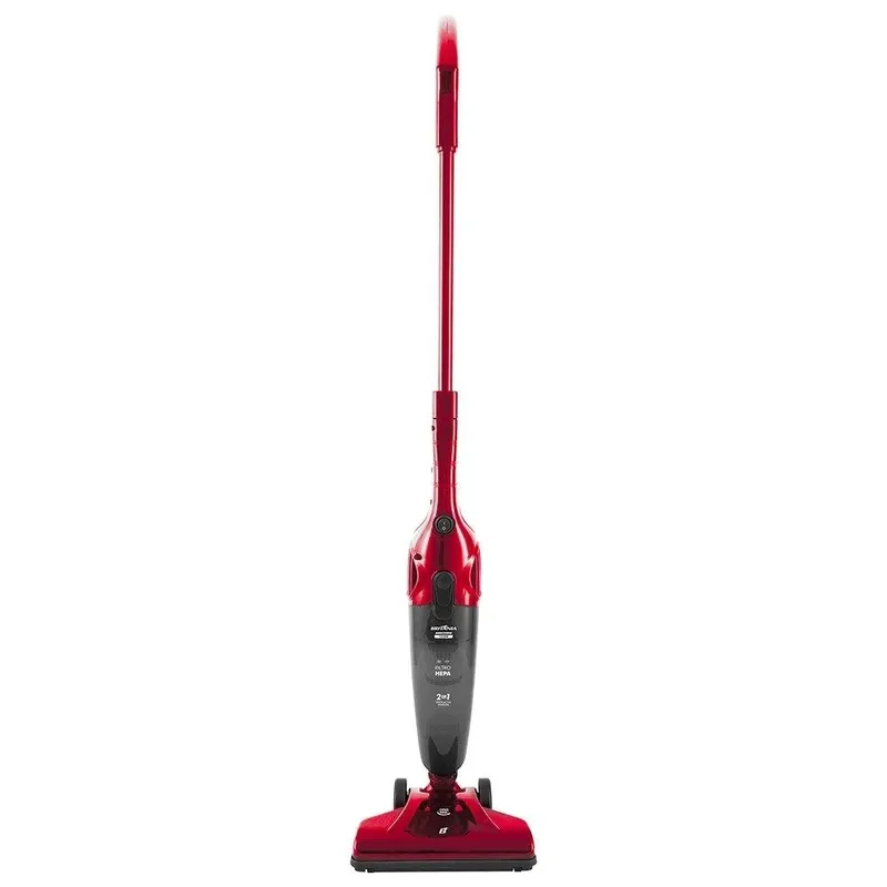 Aspirador De Pó Vertical Britânia Bas1290v, 1 Litro, 1250w, 2 Em 1, Vermelho